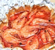 Paper-Wrapped Prawn Hot Pot