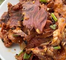 Cold-mixed pig's head meat