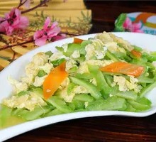 Bitter Melon with Eggs