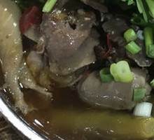 Spicy Pepper Chicken Offal Rice Noodles