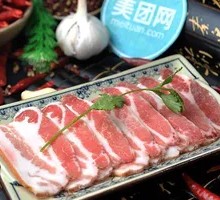 Freshly Sliced Three-Layer Pork