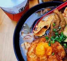 Fried Egg with Native Chicken