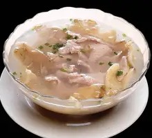 Bamboo Mushroom and Pork Soup