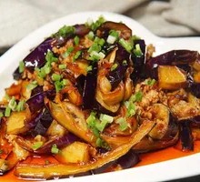 Minced Pork with Eggplant Rice Bowl