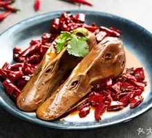 Spicy Braised Duck Heads