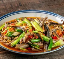 Pickled Pepper Eel Slices with Local Yellow Eel