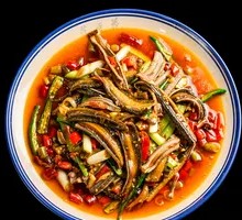 Pickled Chili Eel Slices