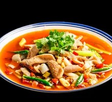 Sichuan-style Pickled Pepper Lamb Tripe