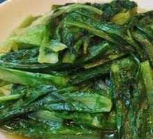 Stir-fried Oil-mustard Greens