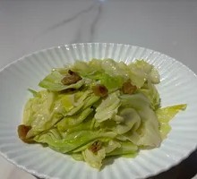 Fried Pork Crumbs with White Vegetables