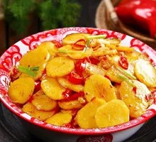 Grilled Potato Slices