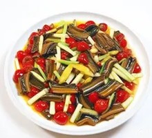 Pickled Chili Eel Slices