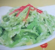 Refreshing Bitter Melon Salad