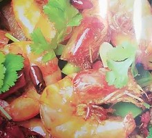 Spicy Pot Pork Ribs and Shrimp