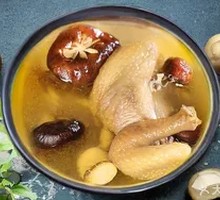 Chicken Soup with Shiitake Mushrooms