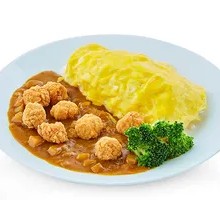 Curry Omelette Rice