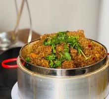 Steamed Lamb in Bamboo Basket