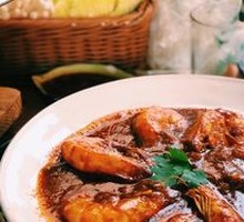 Ancient-style Red Curry Shrimp