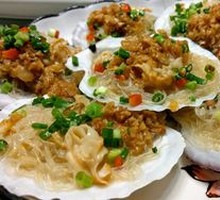 Steamed Scallops with Garlic and Vermicelli