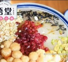 Rose Sweet Rice Balls with Fermented Glutinous Rice