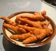 Braised Chicken Feet with Tiger Skin