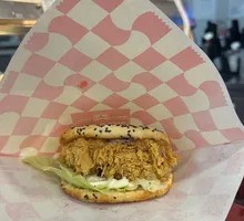 Spicy Chicken Leg Burger