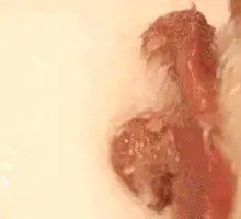 Sliced Pork Kidney with Big Knife