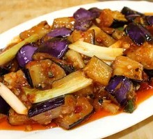 Braised Eggplant Rice Bowl