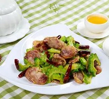 Bitter Melon with Pork Slices