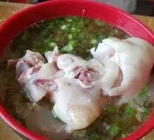 Pickled Cabbage with Pig's Trotters