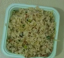 Potato and Pork Fried Rice