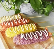 Cheesy Hot Dog Stick