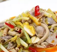 Spicy Pepper Chicken Offal