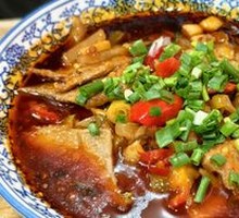 Pickled Chili Pork Liver Noodles (2 Liang)