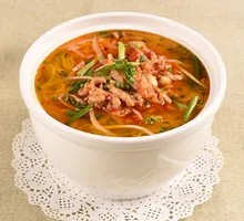 Potato Shredded Pork Noodles