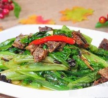 Braised Tofu Paste with Eel and Pak Choi