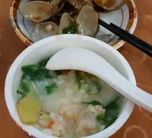 Pork Rib and Shrimp Congee