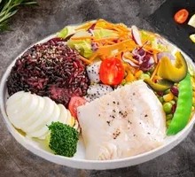 Pan-Seared Basa Fish with Grain Rice