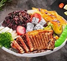 Prime Rib Steak Grain Bowl