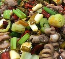 Special Pickled Pepper Pig Intestine