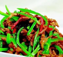 Green Pepper Shredded Pork