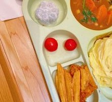 Fried Chicken Curry Omelette Rice