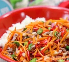 Carrot and Pork Stir-fry
