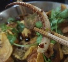 Squid Tentacles Dry Pot