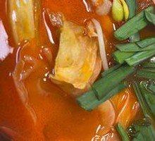 Pickled Chili Duck Feet Noodles