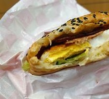 Bacon Egg Chinese Burger