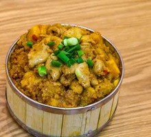 Steamed Pork with Tofu Flower Set Meal