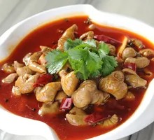 Braised Pig Intestine Hot Pot