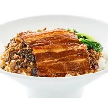 Old Salted Vegetable Braised Pork Rice