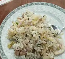 Potato and Pork Fried Rice